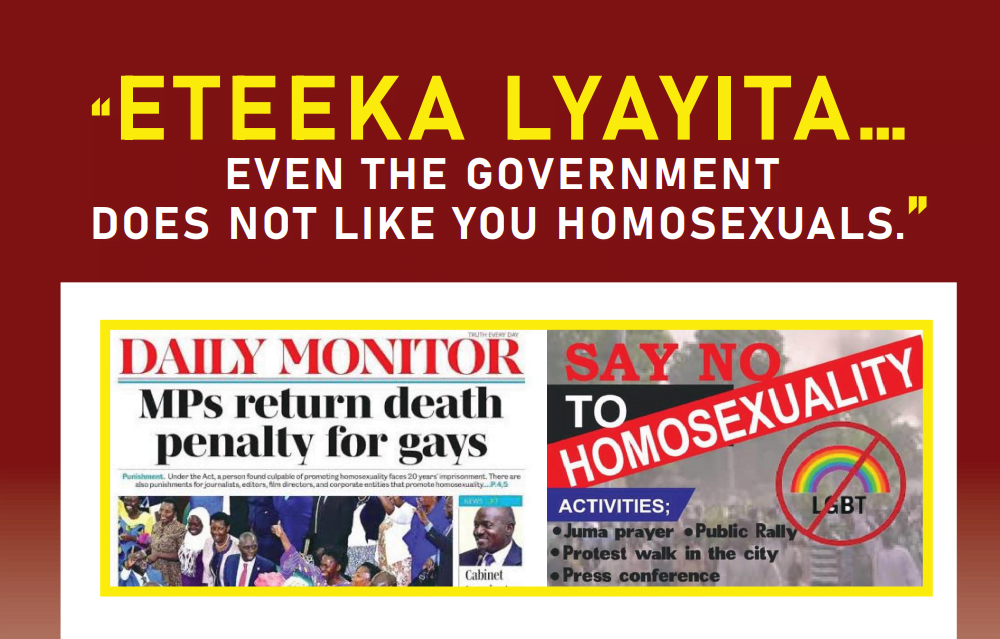 Report on human rights violations towards LGBTIQ+ persons in Uganda ...