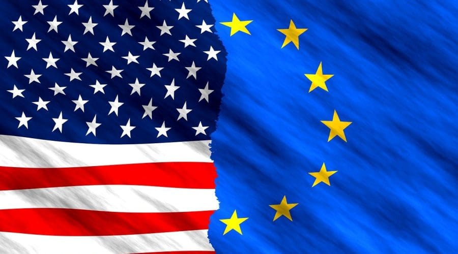 flags, usa, america, europe, conflict, ratio, torn, cracks, tensions, politics, states, national, independence